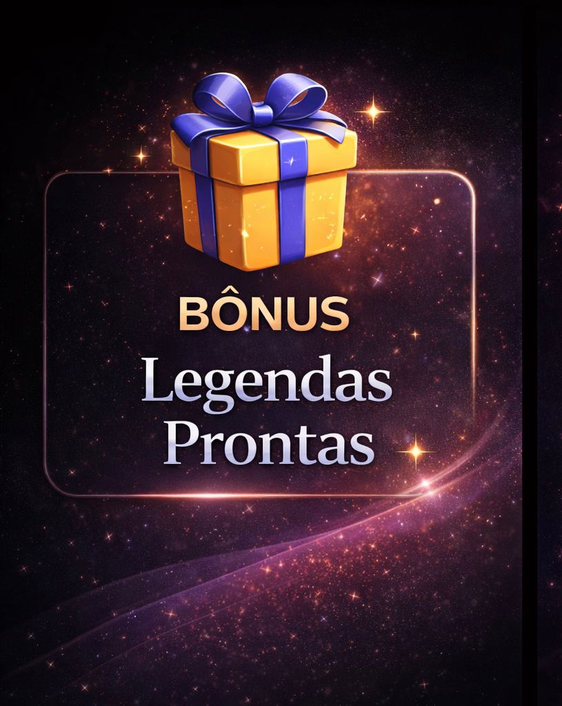 Bônus: legendas prontas